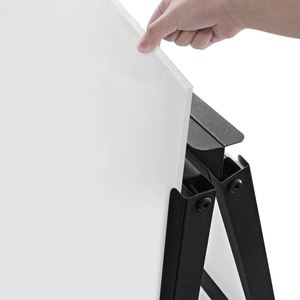 24 X 36 a <b>Frame</b> Sign Portable Folding Sandwich Board with Carry Handle Heavy Duty Slide-in Sidewalk Sign for Outdoor Advertising - Product Image 4