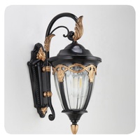 Nouvelle applique murale marocaine extérieure imperméable vintage pour lampe de jardin