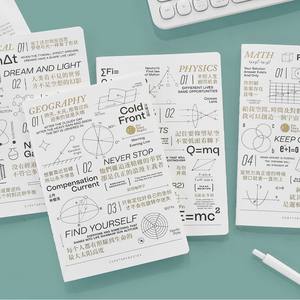 <span class=keywords><strong>Diario</strong></span> Personalizado A4 de Hojas Sueltas, Impreso, Estilo Americano Creativo, Serie para Estudiantes - Product Image 4