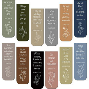 Marcadores Magnéticos con Citas Inspiradoras, Clips Magnéticos <span class=keywords><strong>para</strong></span> Páginas, Regalos <span class=keywords><strong>para</strong></span> Amantes de la Lectura, Decoración de Oficina - Product Image 3