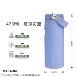 <span class=keywords><strong>Taza</strong></span> de Café de Acero Inoxidable de 16 oz con Aislamiento al Vacío y Pajita, <span class=keywords><strong>Taza</strong></span> de Viaje para Regalo de Cumpleaños - Product Image 5