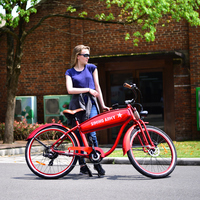 Vélo électrique 26 pouces 48V Brushless Motor 500w City Road Cargo Vantage Ebike