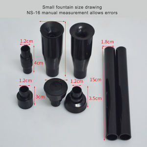 رأس نافثة حوض السمك متعددة الجمع مضخة نمط منفذ المياه فوهة كبيرة - Product Image 6