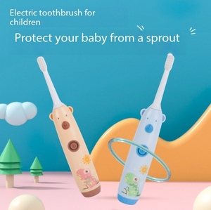 Brosse à dents électrique pour enfants personnalisée avec dessin animé - Brosse à dents sonique douce à faible vibration pour des soins dentaires délicats - Product Image 3