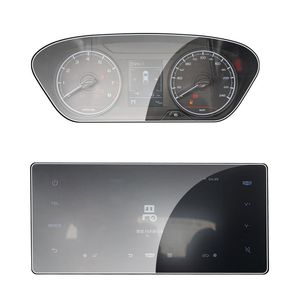 Film de protection en verre trempé pour le panneau de commande central de la voiture pour Geely GX3 Pro X6 Accessoires automobiles Film de protection de l'instrument de navigation - Product Image 1