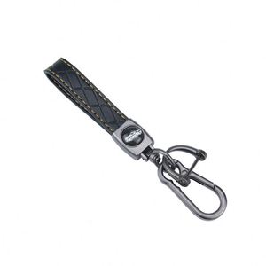 Customizable logo Car Styling Leather/Zinc Alloy Car Emblem <b>Key</b> <b>Ring</b> Keychain Sportage Car With Logo KeyRing - Product Image 4