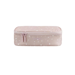 Bolsa de Maquillaje Portátil Anti-Robo para Mujer, con Cierre, de Gran Capacidad, Impermeable, de Poliéster Suave, para Cosméticos - Product Image 2