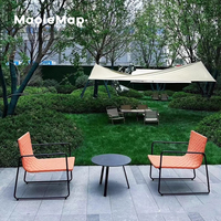 Mobilier de restaurant extérieur rotin jardin fauteuil en osier patio piscine chaise longue salon de jardin extérieur terrasse café chaises