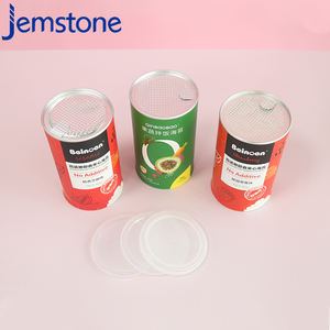 Empaquetado de Cilindro de Cartón Kraft Reciclable de Grado Alimenticio con Diseño Personalizado para Galletas, Proteína en Polvo, Té, Granos de Café, Tubo de Papel - Product Image 5