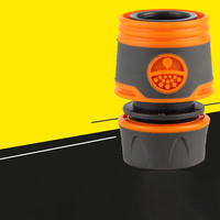 QL529 tuyau d'eau en plastique à 4 points connecteur de robinet d'eau de tête de raccordement distributeur de tuyau d'arrosage épaissi