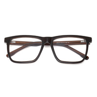 Montures et étuis de lunettes de luxe en acétate ultra-léger, protection anti-lumière bleue, logo personnalisable, imprimé géométrique, unisexe