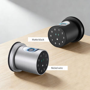 Serrure de porte sans clé, poignée intelligente à empreintes digitales avec application Tuya, charge USB d'urgence, serrure de porte biométrique pour appartement et hôtel - Product Image 6