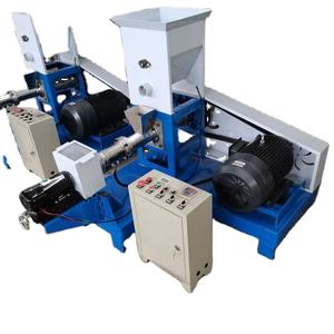 Línea de Producción de Pienso para Peces en Granel con Extrusora de Doble Tornillo, Maquinaria para Alimento de Peces con Motor, Capacidad de 50-300 kg/h, 380V - Product Image 1