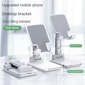 <span class=keywords><strong>Support</strong></span> réglable en alliage d'aluminium pour téléphone <span class=keywords><strong>portable</strong></span> et tablette Home Office Universal Folding <span class=keywords><strong>Portable</strong></span> Lifting Lazy Phone Desktop Holder - Product Image 5