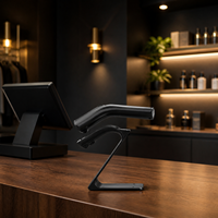Escáner de Códigos de Barras Inalámbrico Bluetooth 1D 2D, Lector de Códigos QR, Plug and Play con Soporte para Punto de Venta y Comercio Minorista