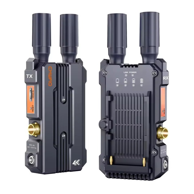 SDI & HDMI Wireless Video Transmitter Receiver 4K, 1000FT/305M Range, Wall-Penetrating for Outdoor Live Streaming