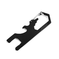 Mini-cadeaux promotionnels : Gadgets de survie EDC multifonctions 8-en-1 pour l'extérieur – Couteau porte-clés