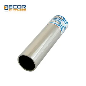 Good quality and easy use all kinds of Supplier customization stainless steel fittings price Round Tube