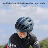 Casque de vélo intégré respirant TOSUOD, casques de cyclisme légers pour hommes et femmes, protection route VTT