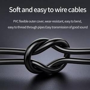 Hi-End 2 core OFC ทองแดงพร้อมสายเคเบิ้ลสายเคเบิ้ลสายสัญญาณเสียงความสมดุลสัญญาณไฮไฟสำหรับ DIY - Product Image 3