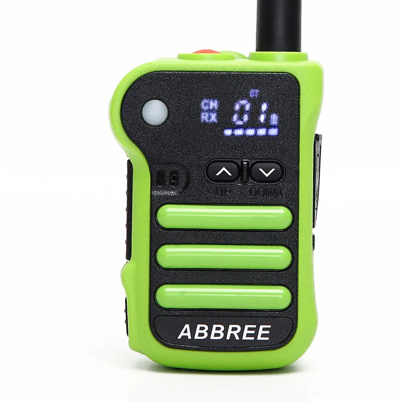 ABBREE AR-S800 패션 디자인 큰 배터리 양방향 라디오 Waki-타키 UHF 워키 토키 UHF 모바일 햄 FM 라디오 트랜시버