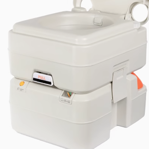 Inodoro de <span class=keywords><strong>caravana</strong></span> portátil blanco al por mayor 20L inodoro de <span class=keywords><strong>caravana</strong></span> antideslizante y anticaída sello de <span class=keywords><strong>doble</strong></span> capa para aislar olor inodoro de remolque - Product Image 2