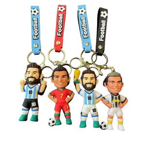 A buon mercato personalizzato portachiavi di calcio 3D brasiliana Sport Club t-shirt personalizzato Logo personalizzato portachiavi portachiavi regali promozionali - Product Image 1