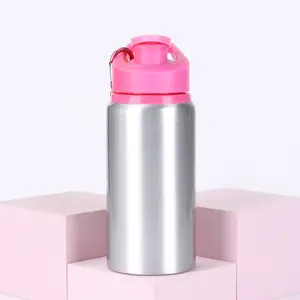 Versier Je Eigen Waterfles Met Stickers 500 Ml Diy Bpa Gratis Aluminium Drinkkinderen Waterfles Ambachtelijke Kit Voor Meisje