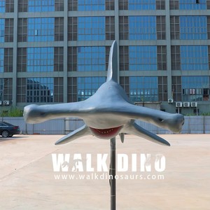 Levensgroot animatronisch haaienmodel met realistische zwembewegingen & geluid voor avonturenparken, overdekte aquaria & openbare ruimtes - Product Image 6