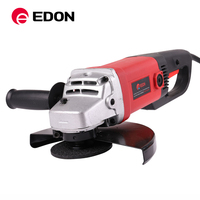 Meuleuse d'angle électrique EDON AG230-2000 220-240v, 220v 6500RPM rouge et noire, outil électrique