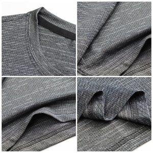 JL0731B OEM hızlı kuru T shirt toptan erkek t-shirt spor düz baskı kas Fitness özel Logo spor T shirt erkekler için - Product Image 3