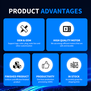 Máy cắt rau công nghiệp MOSEENER, động cơ DC tốc độ cao, máy thái rau tốc độ cao dành cho nhà hàng - Product Image 4