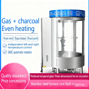 Horno Comercial de Gas de 220V de Alta Productividad para Asar Patos, de Acero Inoxidable, para <span class=keywords><strong>20</strong></span>-24 Piezas, para Restaurantes <span class=keywords><strong>y</strong></span> Hoteles - Product Image 2