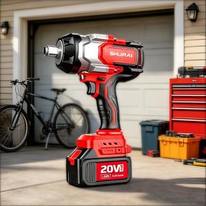 2100NM Torque 20V Portable Lithium Brushless Cordless Impact Wrench Li-ion <b>Battery</b> for Auto Maintenance JP-BS2100X Compact Desig - Product Image 1