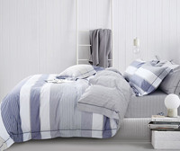 Parures de lit imprimées personnalisées de luxe, ensembles de couettes imprimées en coton, ensembles de housses de couette imprimées en coton, ensembles de literie imprimés en coton avec taie d'oreiller