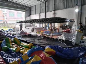 เต็นท์เก็บ<span class=keywords><strong>รถ</strong></span>แบบพองได้เองขนาด5*2*1.8ม. ผ้าคลุมรถแบบพกพา - Product Image 6