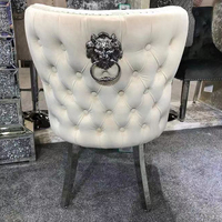 Mobilier de Luxe Haut de Gamme Moderne pour Hôtel et Restaurant, Ensemble de Mobilier d'Extérieur, Chaise de Salle à Manger en Velours