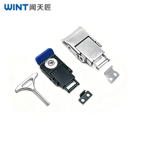 DK624 304 Stainless Steel Key Operated Durable Contemporary Latch Door Locks Anti-Theft Waterproof For Home Office Living Room