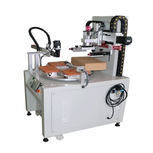 Machine d'impression rotative automatique d'occasion, robot 5 stations, PLC + tactile, imprimante à tubes haute efficacité pour ballons - Product Image 4