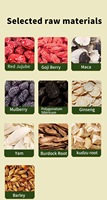 Healife 10 en 1 Ginseng Dix Trésors Thé Maca Baies de Goji Boisson Quotidienne pour Hommes Nourrissante Santé Vitalité Bien-être Tisane