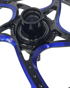 Jantes CNC en aluminium de 12 pouces à montage direct pour Honda Giorno - Jantes en alliage à motif personnalisé pour l'Asie du Sud-Est - Product Image 4