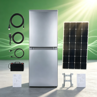 Réfrigérateur solaire portable 12-24V DC pour cuisine, capacité inférieure à 60L, en aluminium, appareil de refroidissement électrique