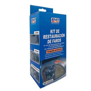 Protective Liquid Headlight Restorator Kit Striped Opaque Polisher for <b>Yellowing</b> Oxidation Elimination Product Retrofit Kits - Product Image 1