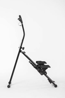 Appareil de fitness vertical pliable pour la maison, simulateur d'escalade, capacité 150 kg, en acier et ABS écologiques