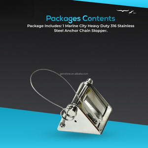 Tope de Cadena para Ancla de <span class=keywords><strong>Barco</strong></span> de Acero Inoxidable de Alta Resistencia para Cadenas de 5/16 " a 1/4 " - Product Image 4