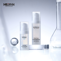 Flacon pompe sans air MYPACK 10ml 15ml PP, couleur personnalisée, flacon cosmétique de luxe pour sérum, sérum de croissance des cils, lotion corporelle