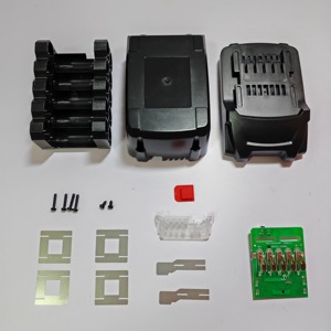 Пластиковый корпус METABO 18 В, 10 ячеек, 18650, пластиковый корпус, пластиковая крышка, 18 В, 6.0AH, L1815R, L1240, L1215 - Product Image 3
