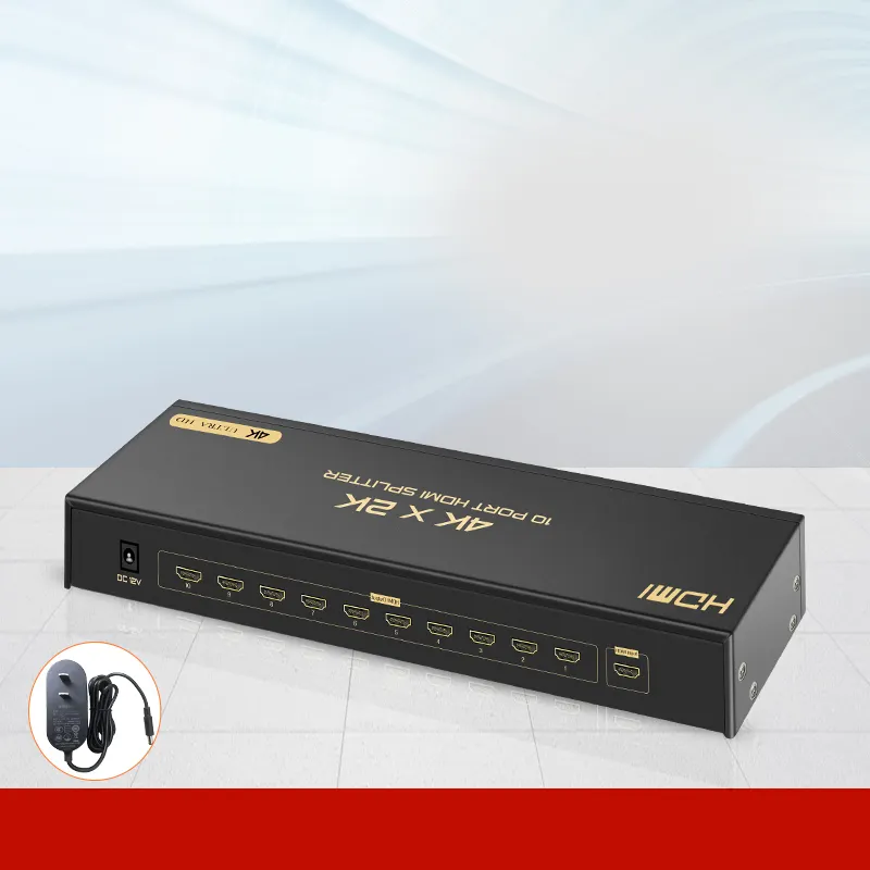 Eastvita — répartiteur HDMI 4K x 2K, commutateur de haute qualité, 1x4 1x8 port, noir