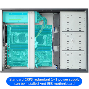 Đầy đủ tháp NAS trường hợp máy tính với fan hâm mộ hỗ trợ ITX mATX <span class=keywords><strong>ATX</strong></span> EATX EEB Mb 15 bay trao đổi nóng 4 GPU máy chủ đồ họa máy trạm Chassis - Product Image 2