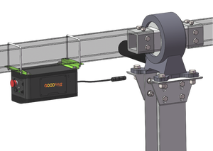 Pengontrol Pelacakan PV Motor Penggerak Slew Sistem Pelacakan Surya Satu Sumbu TCU 24VDC Sensor Kemiringan Indeks Beban Angin 18m/s - Product Image 4